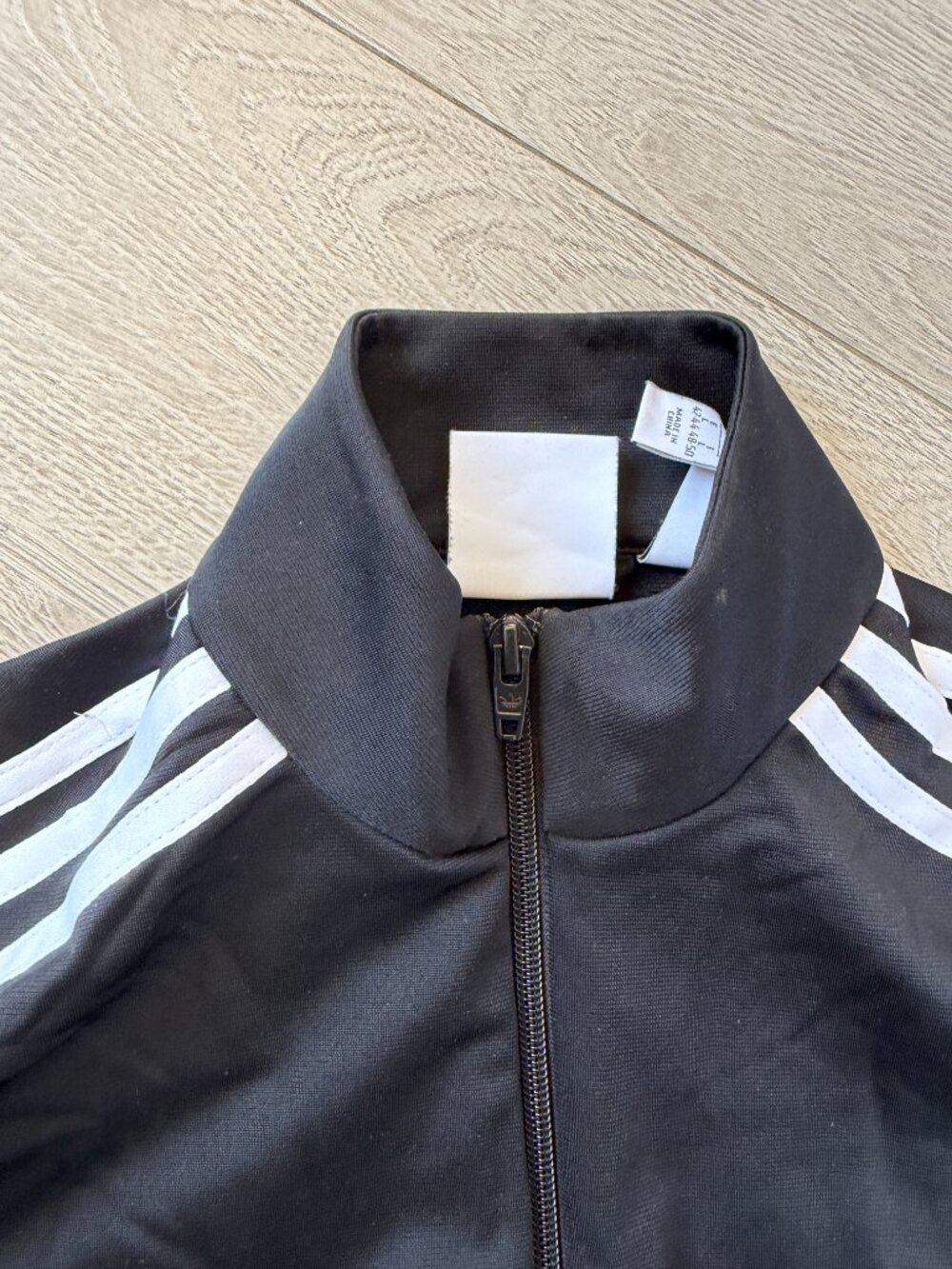 Adidas Originals x Jeremy Scott cropped track jacket in black - Picture 9 of 13